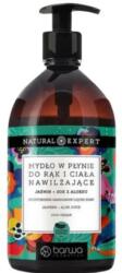 Barwa Cosmetics Sapun lichid hidratant, cu iasomie si aloe vera, Barwa Natural Expert, 500 ml