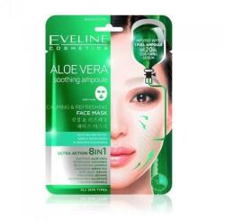 Eveline Cosmetics Masca de fata servetel, Eveline Cosmetics, Aloe Vera Calming & Refreshing 8 in 1, 20ml Masca de fata