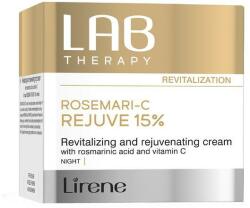 Lirene Crema de noapte LAB Therapy revitalizanta si regeneratoare cu acid rosmarinic si vitamina C pentru intinerire, 50ml
