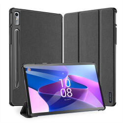 Lenovo Tab P11 Pro (11.2) (2. generáció) TB-132FU, mappa tok, érintőceruza tartó, Trifold, Dux Ducis Domo, fekete