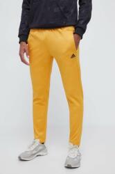 Adidas melegítőnadrág sárga, mintás - sárga XL
