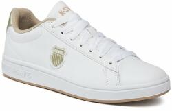 K Swiss Sportcipők K-Swiss Court Shield 96599-997-M White/Champagne 38 Női