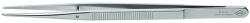 KNIPEX Pensetă de precizie cu ac de ghidare de 155 mm cu vârfuri din oțel inoxidabil KNIPEX 08498 (92 22 35)