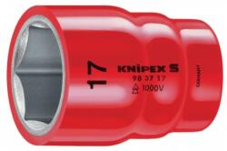 KNIPEX Cap cheie tubulară 13 mm cu pătrat interior de 3/8" KNIPEX 08888 (98 37 13) Set capete bit, chei tubulare