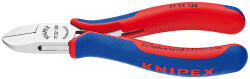 KNIPEX Clește șfic tăiere laterală pentru electronică 130 mm KNIPEX 08295 Cleste