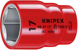 KNIPEX Cap cheie tubulară 19 mm cu pătrat interior de 3/8" KNIPEX 08891 (98 37 19) Set capete bit, chei tubulare