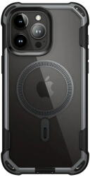 SUPCASE Carcasa 360 grade Supcase i-Blason Ares MagSafe compatibila cu iPhone 15 Pro, Protectie display, Negru (843439124424)