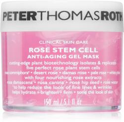 Peter Thomas Roth Rose Stem Cell Anti-Aging Gel Mask masca hidratanta cu textura de gel 150 ml