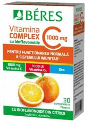 Beres Pharmaceuticals Beres Vitamina C 1000 mg Complex, 30 comprimate