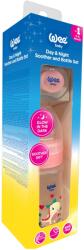 Wee Baby Шише за хранене и залъгалка Wee Baby - Day & Night, 150 ml, розово (563) - ozone