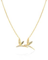 SAVICKI Colier din aur 585 cu diamante albe 0.14 ct 45 cm