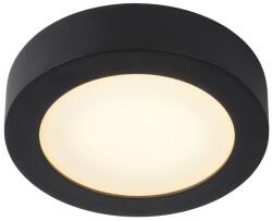 Lucide Brice fekete LED fürdőszobai mennyezeti lámpa (LUC-28116/18/30) LED 1 izzós IP44 (28116/18/30)
