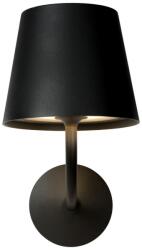 Lucide Justin fekete LED kültéri fali lámpa (LUC-27888/07/30) LED 1 izzós IP65 (27888/07/30)