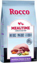 Rocco 12kg Rocco Mealtime Sensitive csirke & kacsa száraz kutyatáp 10% árengedménnyel
