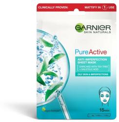 Garnier Ingrijire Ten Masca Servetel Pure Active Anti-imperfectiuni Cu Arbore De Ceai 28 g