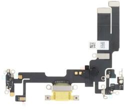 tel-szalk-19296933155 Apple Iphone 14 töltőcsatlakozó port, flexibilis kábel / töltő csatlakozó flex Sárga (tel-szalk-19296933155)