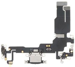 tel-szalk-19296933164 Apple iPhone 15 töltőcsatlakozó port, flexibilis kábel / töltő csatlakozó flex Fehér (tel-szalk-19296933164)