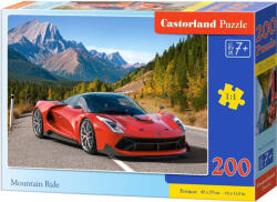 Castorland Puzzle Castorland din 200 de piese - Sa conduci la munte (B-222049)