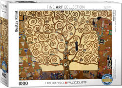 EUROGRAPHICS Puzzle Eurographics din 1000 de piese - Copacul vietii, Gustav Klimt (EG60006059)