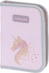 Astra Penar școlar Astra Head - Rose Gold, 1 fermoar, deschidere dublă (AS503023037) Penar