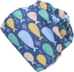 Sterntaler Palarie pentru copii cu protectie UV 50+ Sterntaler - Cu balene, 55 cm, 4-6 ani (1512363-365)