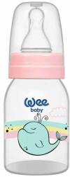Wee Baby Biberon Wee Baby Classic - 125 ml, roz cu balenă (851)