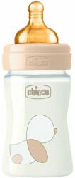 Chicco Biberon din sticlă Chicco - Original Touch, 240 ml, bej (N0264)