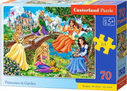 Castorland Puzzle Castorland din 70 de piese - Printese in gradina (B-070022)