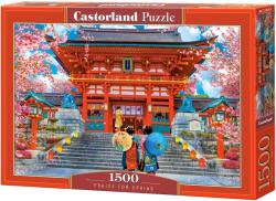 Castorland Puzzle Castorland din 1500 de piese - Oda primăverii (C-152025-2) Puzzle