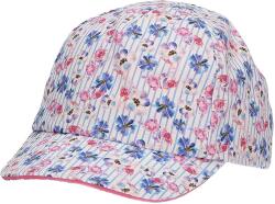 Sterntaler Pălărie de vară pentru copii cu vizieră cu protecție UV 50+ Sterntaler - Pe flori, 53 cm, 2-4 ani (1412236-737)