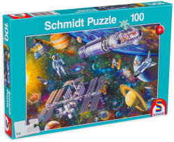 Schmidt Spiele Puzzle Schmidt din 100 de piese - Distracție spațială (56455)