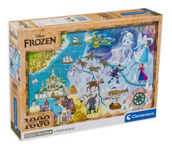 Clementoni Puzzle Clementoni din 1000 de piese - Regatul de gheață (39784) Puzzle