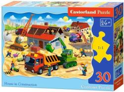 Castorland Puzzle Castorland din 30 de piese - Constructie (B-03686-1) Puzzle