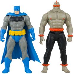 McFarlane DC Comics: Batman - Batman (Albastru) & Mutant Leader (Dark Knight Returns #1) set de figurine de acțiune, 8 cm (MCF15838)