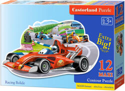 Castorland Puzzle Castorland din 12 XXL de piese - Bolid de curse (B-120208)