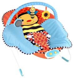 Sassy Șezlong muzical vibrator cu pătură Sassy - Bee (70017) Sezlong balansoar bebelusi