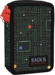 BackUP Penar cu rechizite BackUp EW - Pac-Man, 3 fermoare (93519)