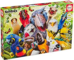 Educa Puzzle Educa din 500 de piese - Selfie cu păsărele (EDU19622) Puzzle