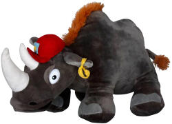 Amek Toys Jucărie de pluș Amek Toys - Rinocer cu pălărie, 30 cm (40407)