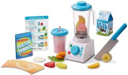 Melissa & Doug Set de joaca Melissa & Doug - Blender de bucatarie cu accesorii (19841)