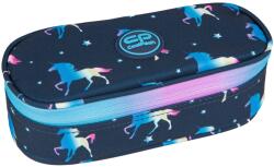 COOLPACK Penar școlar eliptic Cool Pack Campus - Blue Unicorn (F062670) Penar