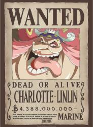 GB eye Mini poster GB eye Animation: One Piece - Big Mom Wanted Poster (Series 1) (GBYDCO264)