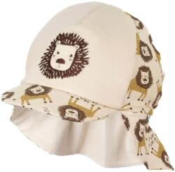 Sterntaler Pălărie cu gât din material textil și protecție UV 50+ Sterntaler - Leu, 53 cm, 2-4 ani (1512320-935)