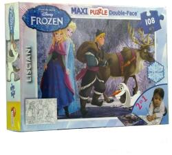 Lisciani Puzzle pentru copii Lisciani Maxi - Frozen, 108 piese (8008324046898)