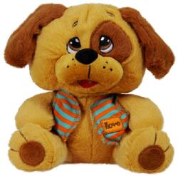 Amek Toys Jucărie de pluș Amek Toys - Câine cu vestă, 22 cm (30232)