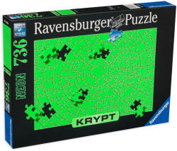 Ravensburger Puzzle Ravensburger din 736 de piese - Verde neon (17364)