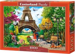 Castorland Puzzle Castorland din 1000 de piese - Primăvară în Paris (C-104840-2) Puzzle