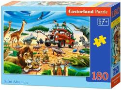 Castorland Puzzle Castorland din 180 de piese - Safari Adventure (B-018390)