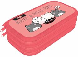 Lizzy Card Penar Lizzy Card Kittok Catto - cu 3 fermoare (23045002) Penar