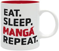 The Good Gift Cană The Good Gift Humor: Adult - Eat, Sleep, Manga, Repeat (TGGMUG178)